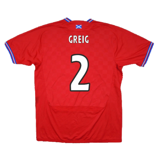 Rangers 2009-10 Away Shirt ((Very Good) M) (GREIG 2)