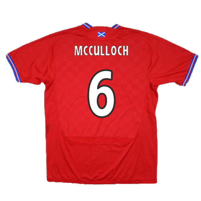 Rangers 2009-10 Away Shirt ((Very Good) M) (McCulloch 6)