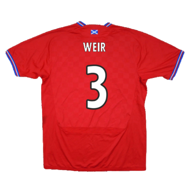 Rangers 2009-10 Away Shirt ((Very Good) M) (Weir 3)