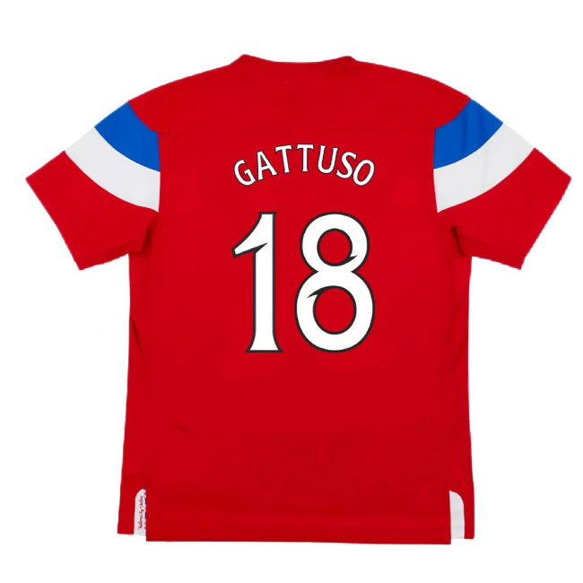 Rangers 2011-12 Away Shirt (L) (Very Good) (Gattuso 18)