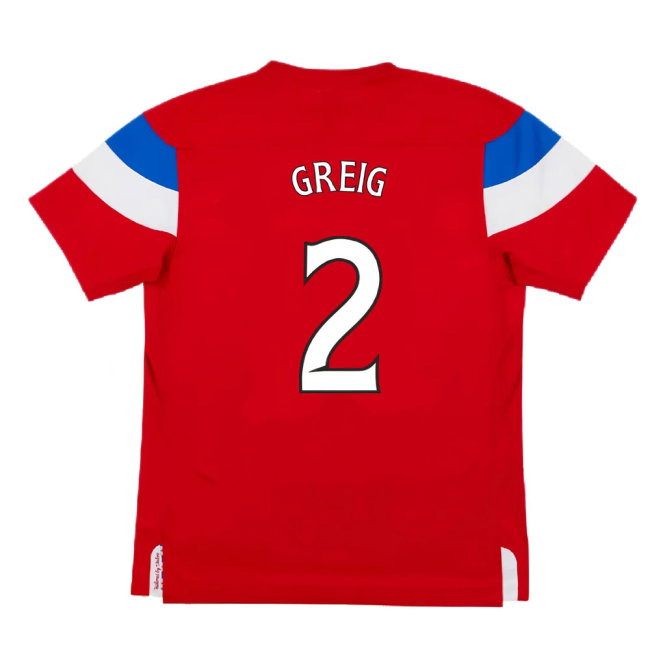 Rangers 2011-12 Away Shirt (L) (Very Good) (Greig 2)
