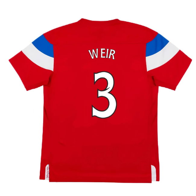 Rangers 2011-12 Away Shirt (L) (Very Good) (Weir 3)