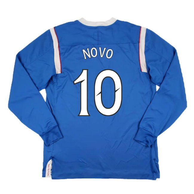 Rangers 2011-12 Home Long Sleeve Shirt (Sponsorless) (S) (Good) (Novo 10)