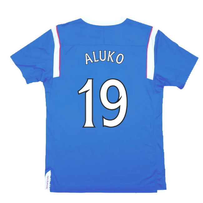 Rangers 2011-12 Home Shirt (M) (Excellent) (Aluko 19)