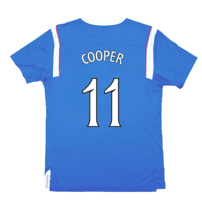 Rangers 2011-12 Home Shirt (M) (Excellent) (Cooper 11)