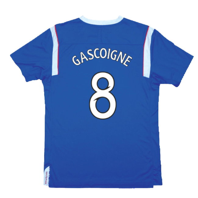 Rangers 2011-12 Home Shirt (Very Good) (Gascoigne 8)
