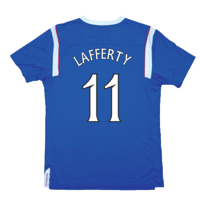 Rangers 2011-12 Home Shirt (Very Good) (Lafferty 11)