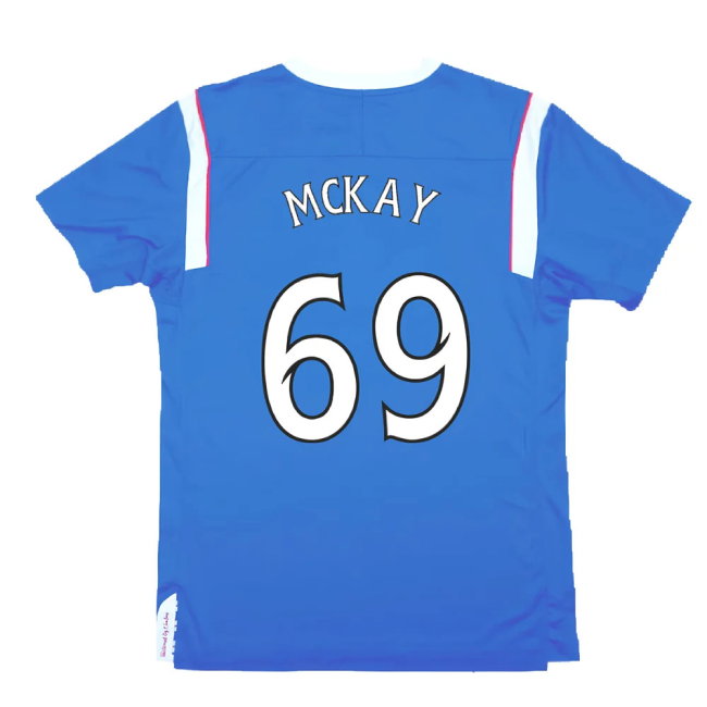 Rangers 2011-12 Home Shirt (M) (Excellent) (McKay 69)