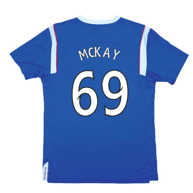 Rangers 2011-12 Home Shirt (Very Good) (McKay 69)