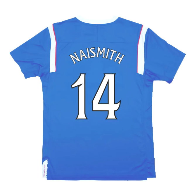 Rangers 2011-12 Home Shirt (M) (Excellent) (Naismith 14)
