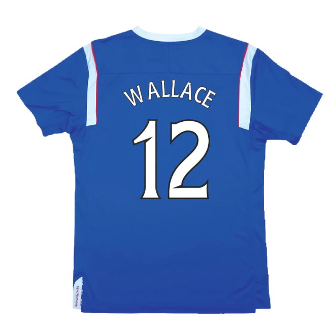 Rangers 2011-12 Home Shirt (Very Good) (Wallace 12)