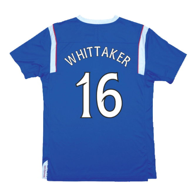 Rangers 2011-12 Home Shirt (Very Good) (Whittaker 16)
