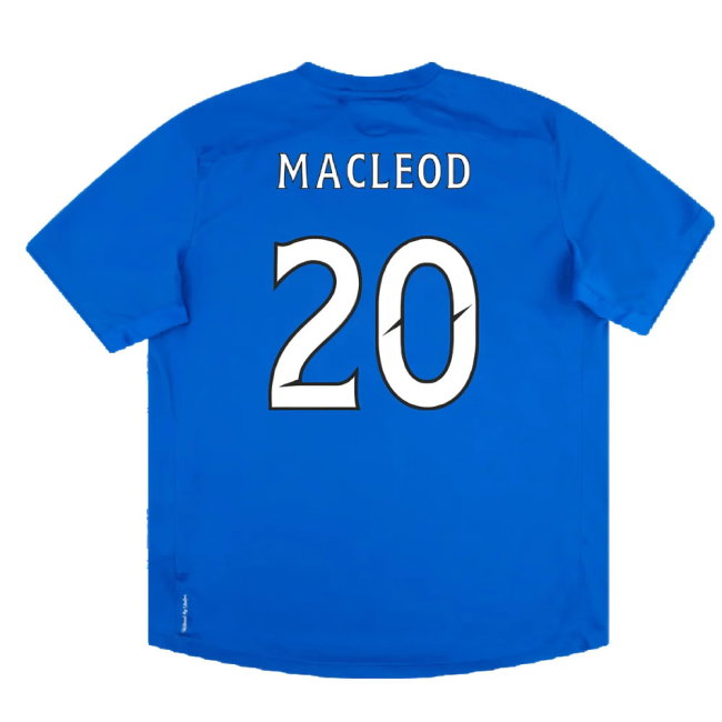 Rangers 2012-13 Home (M) (Excellent) (Macleod 20)