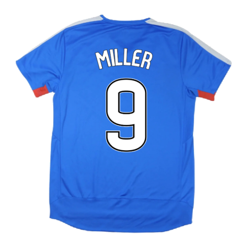 Rangers 2015-16 Home Shirt ((Excellent) S) (Miller 9)