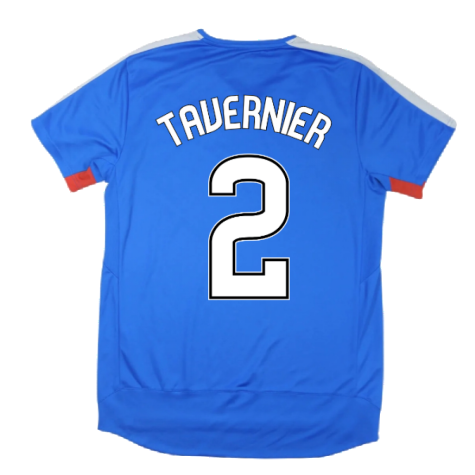 Rangers 2015-16 Home Shirt ((Excellent) S) (TAVERNIER 2)