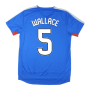 Rangers 2015-16 Home Shirt ((Excellent) S) (Wallace 5)