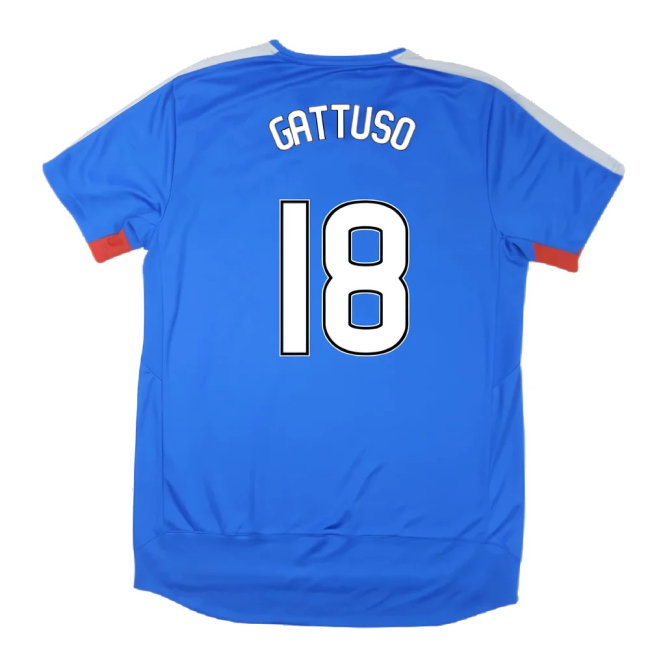 Rangers 2015-16 Home Shirt (S) (Excellent) (GATTUSO 18)