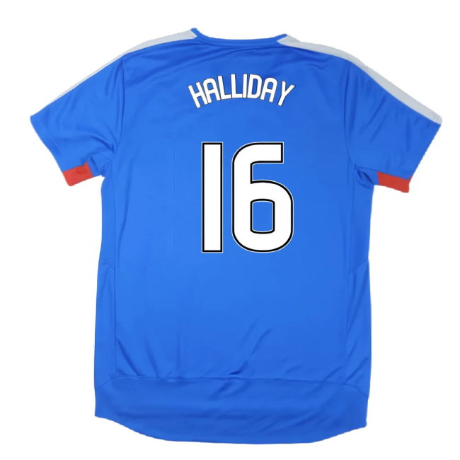 Rangers 2015-16 Home Shirt (S) (Excellent) (Halliday 16)