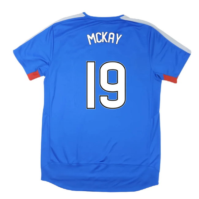 Rangers 2015-16 Home Shirt (S) (Excellent) (McKay 19)