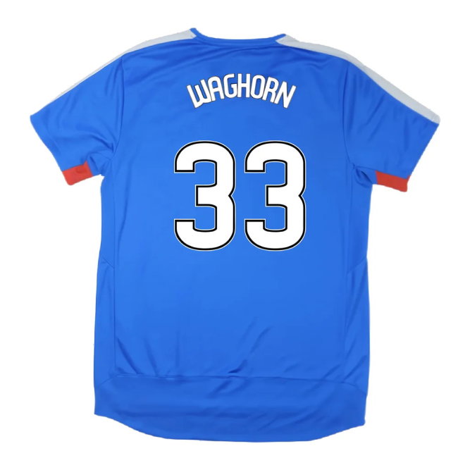 Rangers 2015-16 Home Shirt (S) (Excellent) (Waghorn 33)