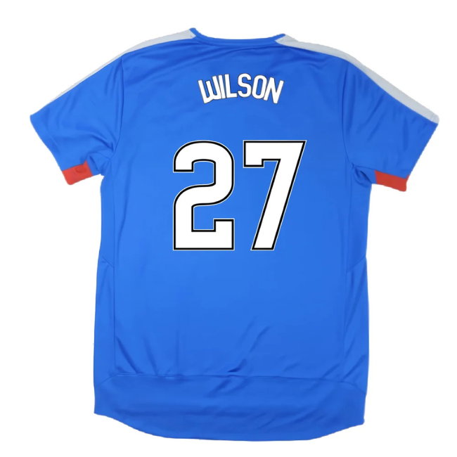 Rangers 2015-16 Home Shirt (S) (Excellent) (Wilson 27)