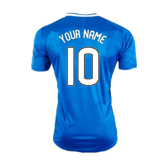 Rangers 2016-17 Home Shirt ((Excellent) XL) (Your Name)