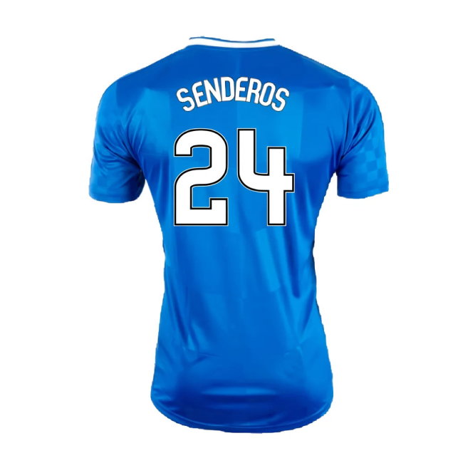 Rangers 2016-18 Home Shirt (XL) (Excellent) (Senderos 24)