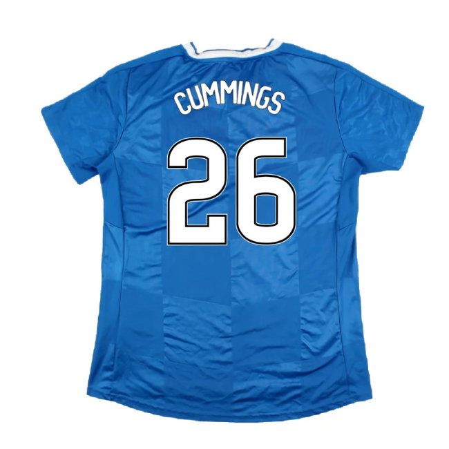 Rangers 2016-18 Women\\\'s Home Shirt (Ladies 12) (Excellent) (Cummings 26)