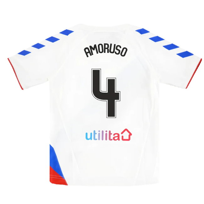 Rangers 2018-19 Away Shirt (S) (Very Good) (AMORUSO 4)