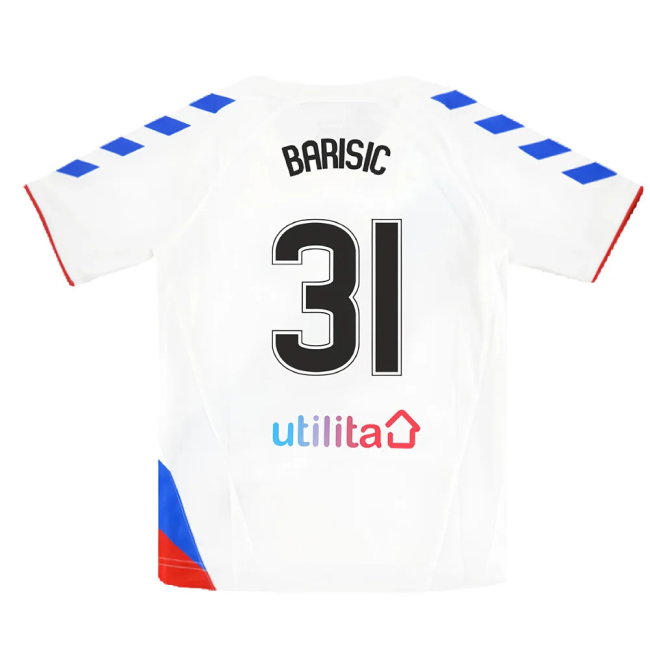 Rangers 2018-19 Away Shirt (S) (Very Good) (Barisic 31)
