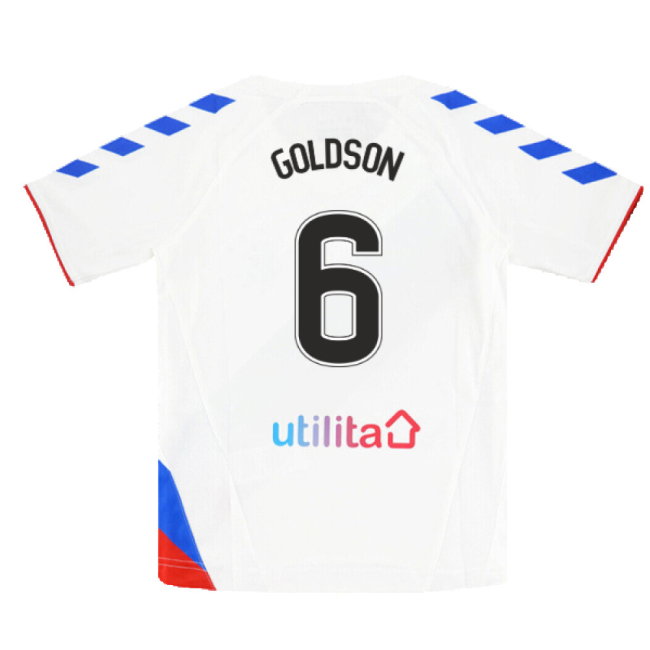 Rangers 2018-19 Away Shirt (S) (Very Good) (GOLDSON 6)
