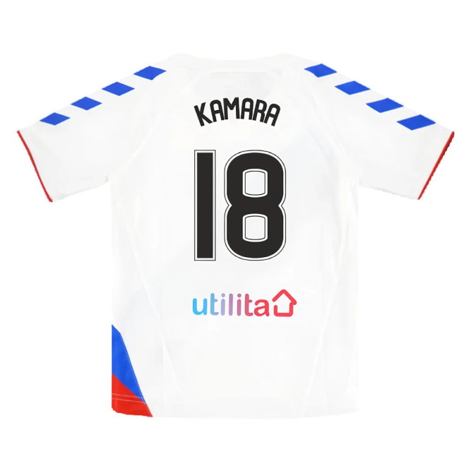 Rangers 2018-19 Away Shirt (S) (Very Good) (Kamara 18)