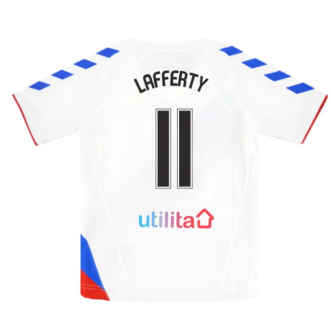Rangers 2018-19 Away Shirt (S) (Very Good) (Lafferty 11)