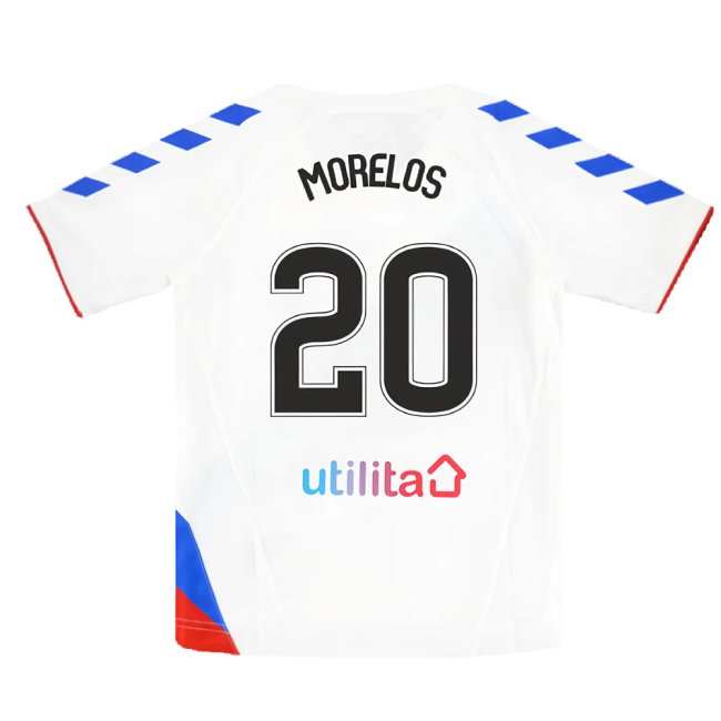 Rangers 2018-19 Away Shirt (S) (Very Good) (Morelos 20)