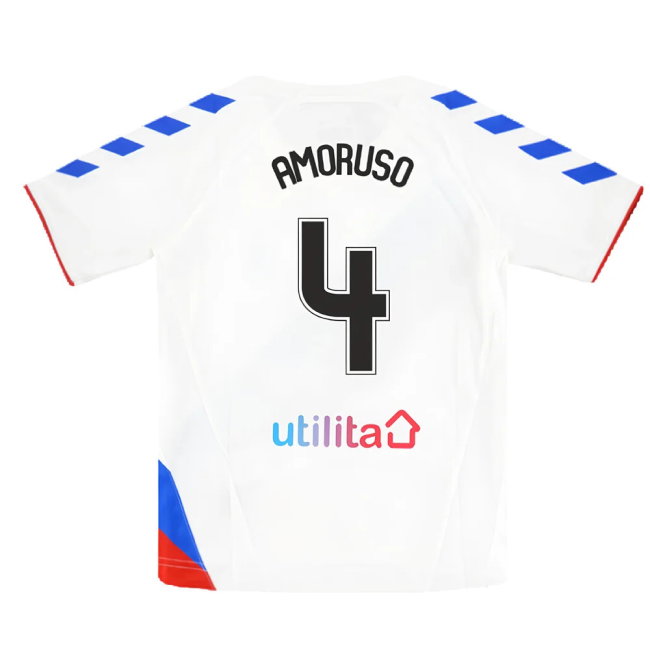 Rangers 2018-19 Away Shirt (Sponsorless) (SB) (BNWT) (AMORUSO 4)
