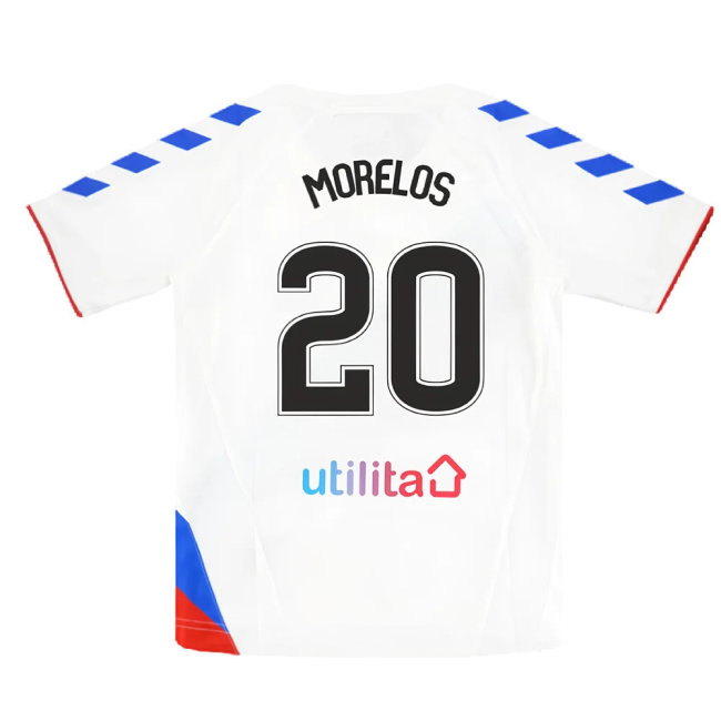 Rangers 2018-19 Away Shirt (Sponsorless) (SB) (BNWT) (Morelos 20)