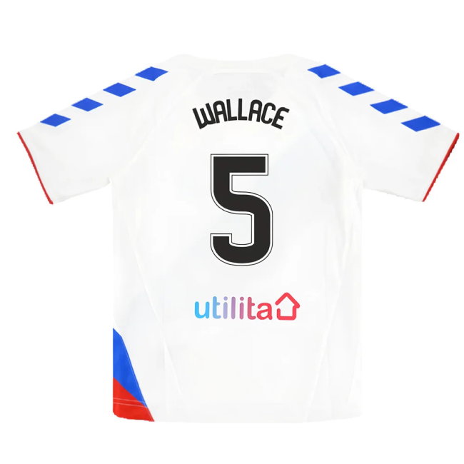 Rangers 2018-19 Away Shirt (S) (Very Good) (WALLACE 5)
