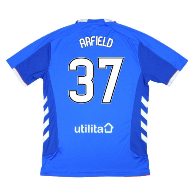 Rangers 2018-19 Home Shirt (M) (Very Good) (ARFIELD 37)
