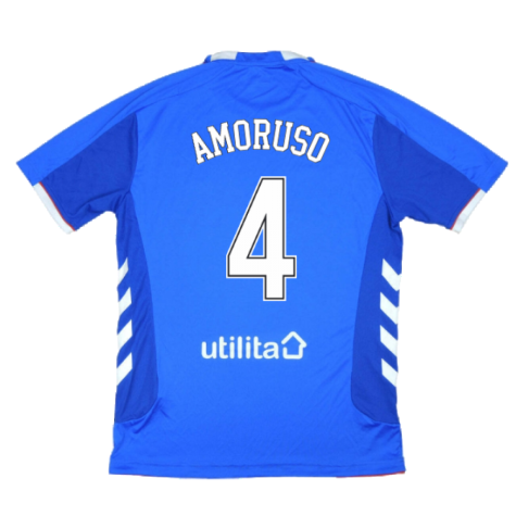 Rangers 2018-19 Home Shirt ((Excellent) L) (AMORUSO 4)