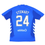 Rangers 2018-19 Home Shirt ((Excellent) L) (Stewart 24)