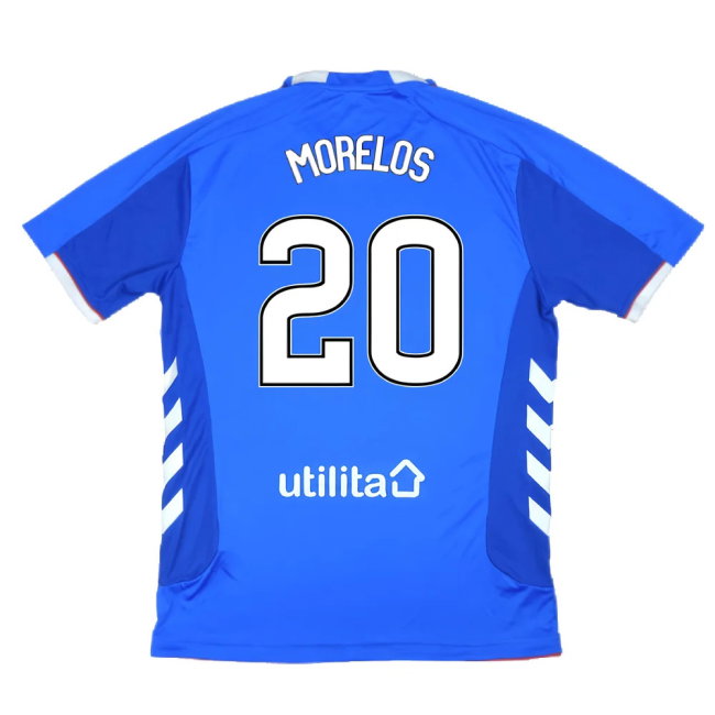 Rangers 2018-19 Home Shirt (M) (Very Good) (Morelos 20)