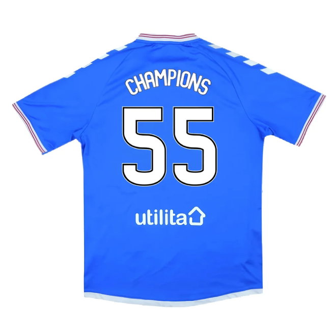 Rangers 2019-20 Home Shirt (XL) (Excellent) (Champions 55)