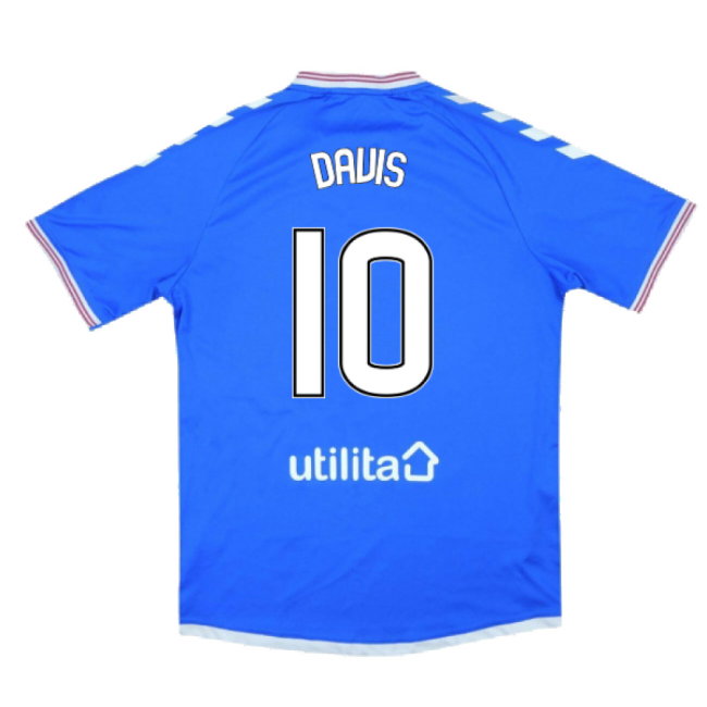Rangers 2019-20 Home Shirt (3XL) (Very Good) (DAVIS 10)