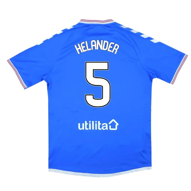 Rangers 2019-20 Home Shirt (XL) (Excellent) (Helander 5)