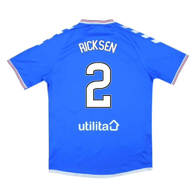 Rangers 2019-20 Home Shirt (XL) (Excellent) (RICKSEN 2)