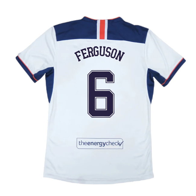 Rangers 2020-21 Away Shirt (4XL) (Excellent) (FERGUSON 6)