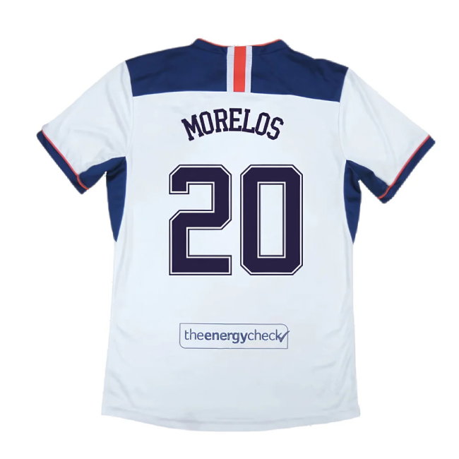 Rangers 2020-21 Away Shirt (4XL) (Excellent) (MORELOS 20)
