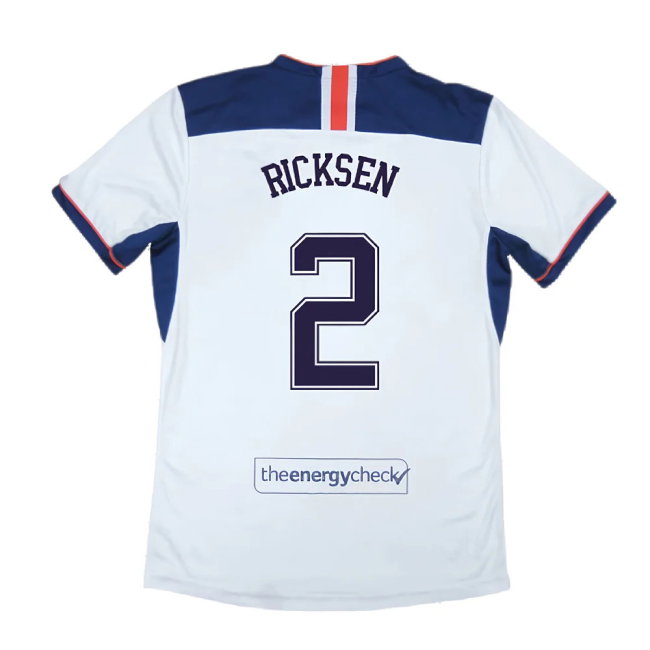 Rangers 2020-21 Away Shirt (4XL) (Excellent) (RICKSEN 2)