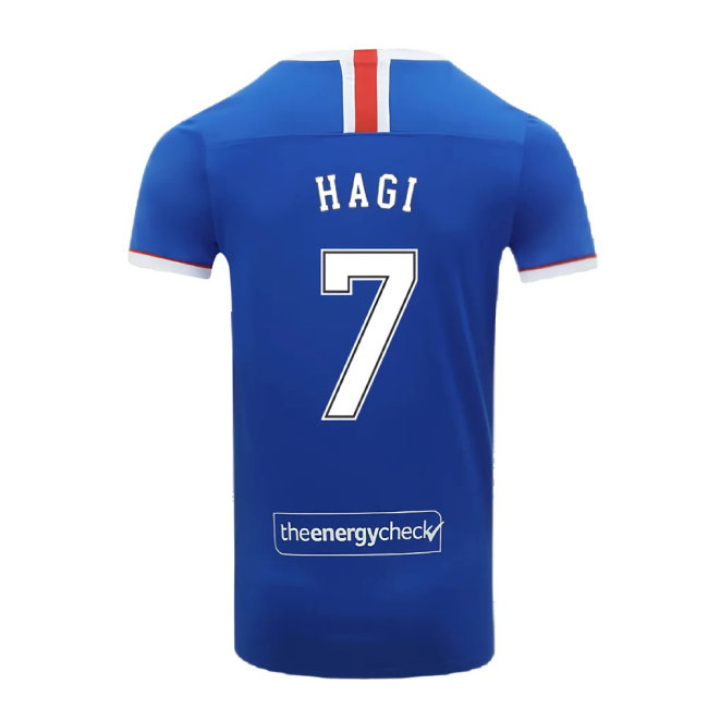 Rangers 2020-21 Home Shirt (XL) (HAGI 7) (Mint)