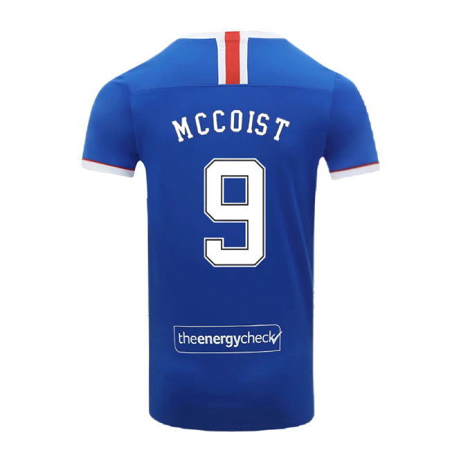 Rangers 2020-21 Home Shirt (S) (MCCOIST 9) (Excellent)